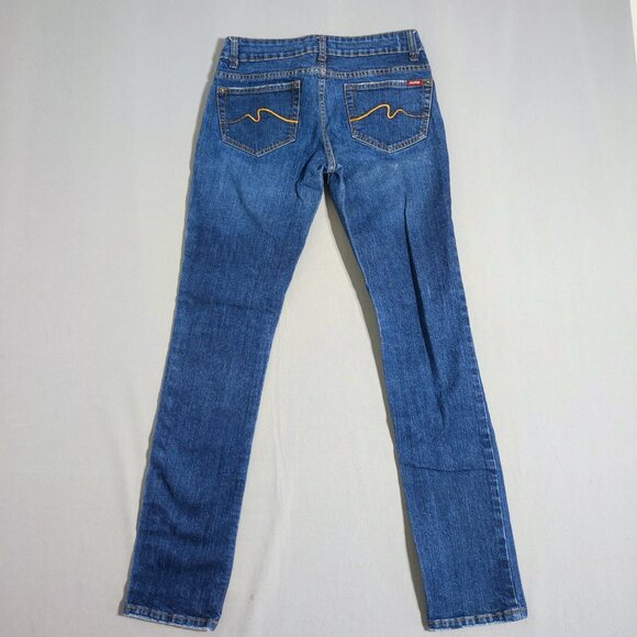 Makers of True Originals jeans women's size 27 denim blue colour straight leg - Picture 3 of 14
